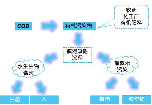 化学需氧量高意味着水中含有大量还原性物质(